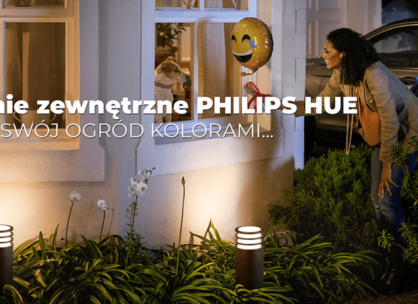 Tylko z systemem Philips Hue Innowacyjne oświetlenie domu i ogrodu